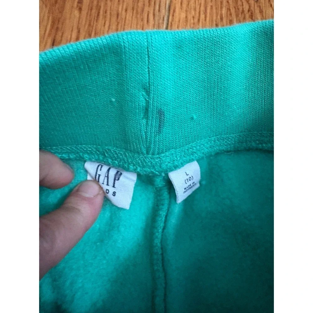 GAP Kids Girls Sweatpants L (10) Blue Green Lounge Pants Comfy Activewear‎
